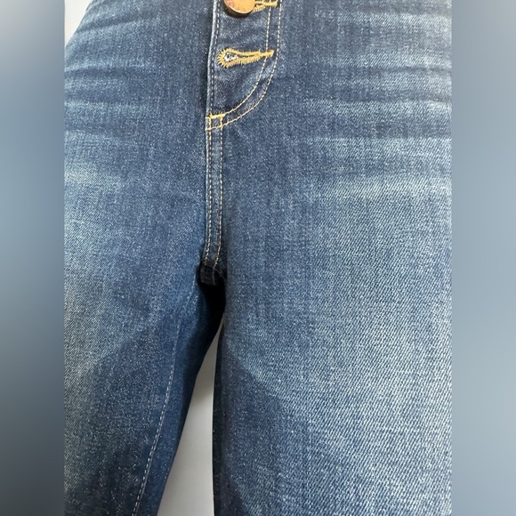 Alice + Olivia Jeans button up skinny crop pants size 26 - Picture 7 of 16